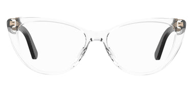 Premium Women Moschino Love Model Eyeglasses: MOL539 - Crystal- SpecSMART Eye Clinic (Front View)